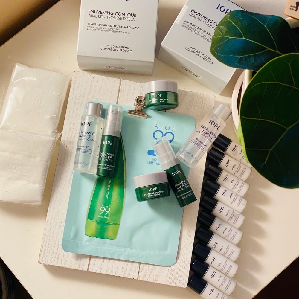 KBeauty: IOPE TRAVEL KIT + Sheet Mask
